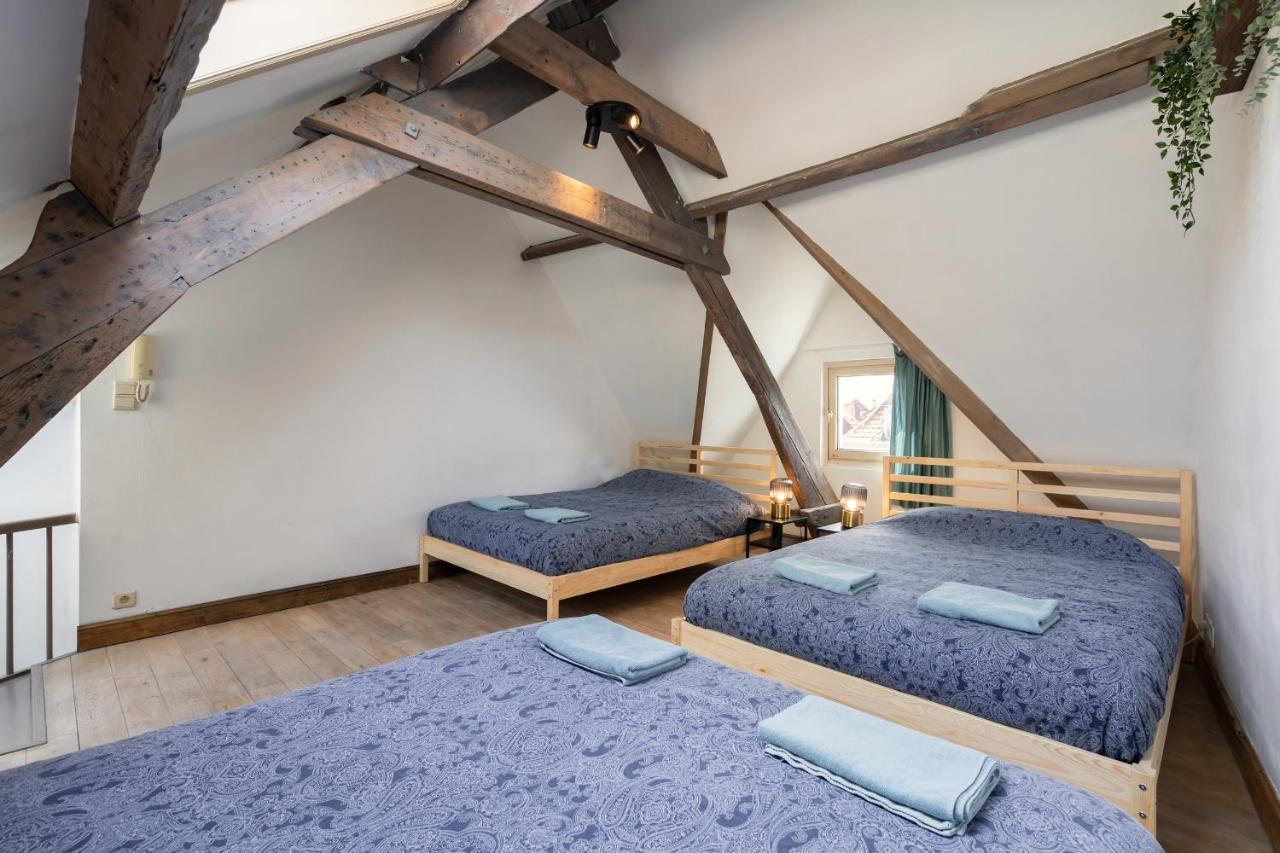 Tempel Triplex & Duplex At Historic Heart Of Antwerp Antuérpia Exterior foto