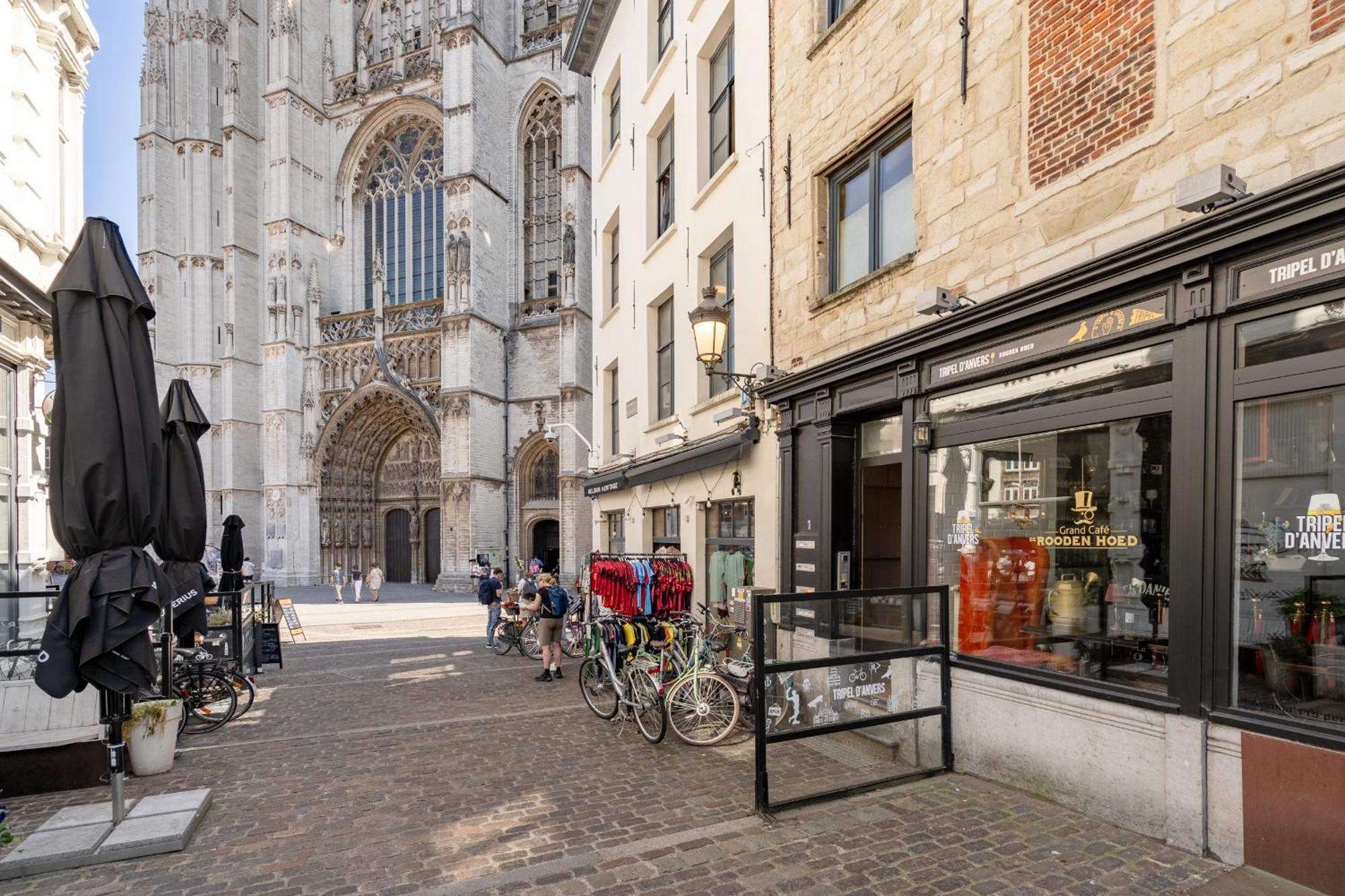 Tempel Triplex & Duplex At Historic Heart Of Antwerp Antuérpia Exterior foto