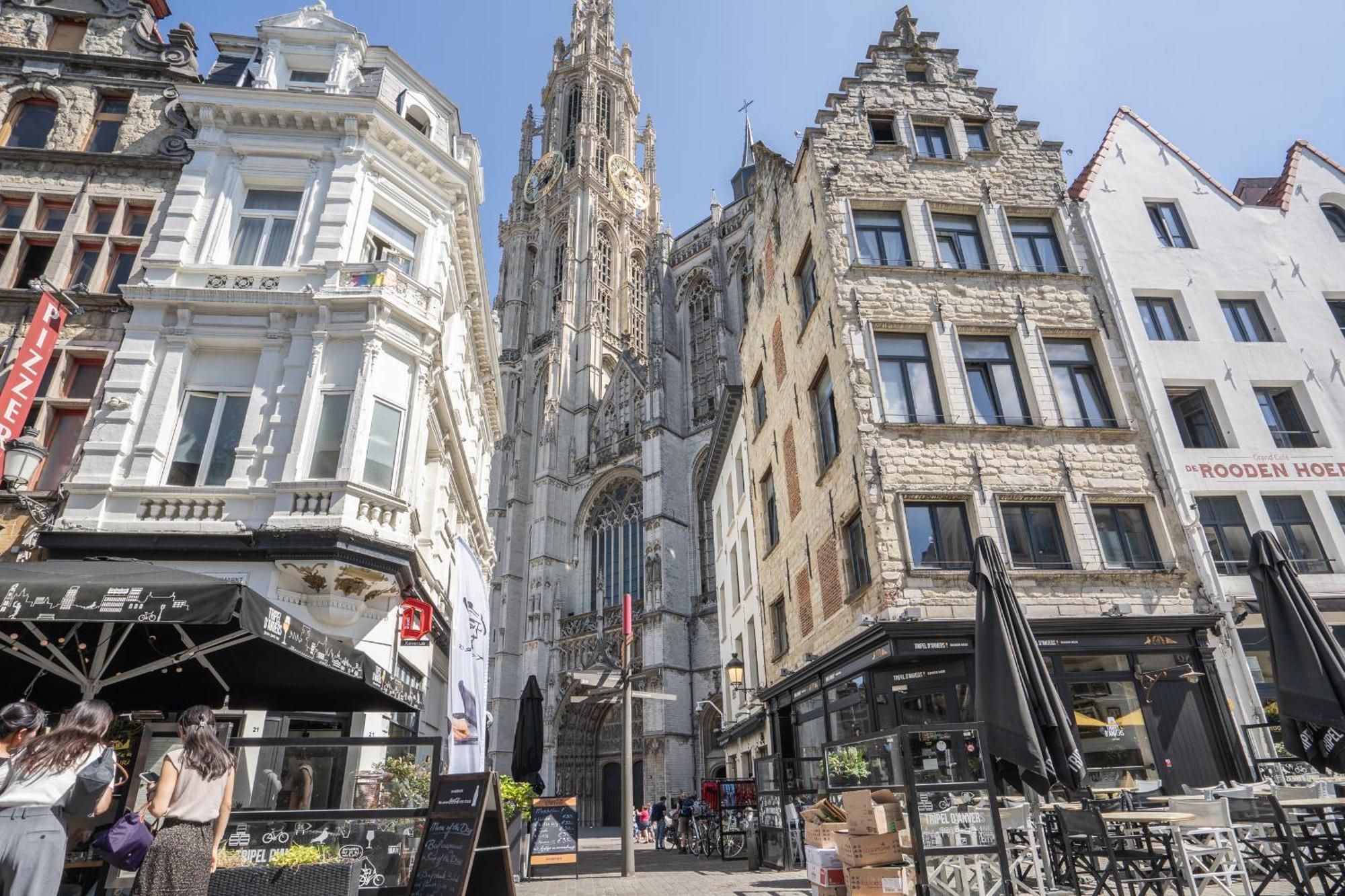 Tempel Triplex & Duplex At Historic Heart Of Antwerp Antuérpia Exterior foto