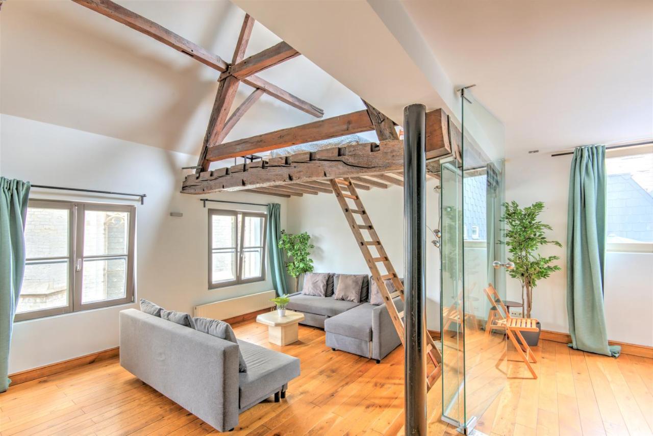 Tempel Triplex & Duplex At Historic Heart Of Antwerp Antuérpia Exterior foto